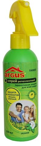 Argus Family лосьон-спрей от комаров 200мл