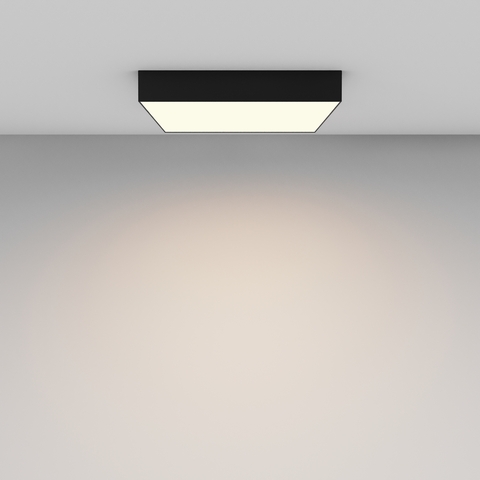 Потолочный светодиодный светильник Maytoni Zon C032CL-45W3K-SQ-B