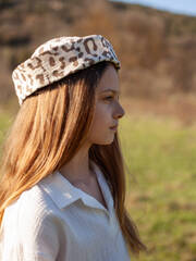 Панама Mjölk Leopard, из муслина