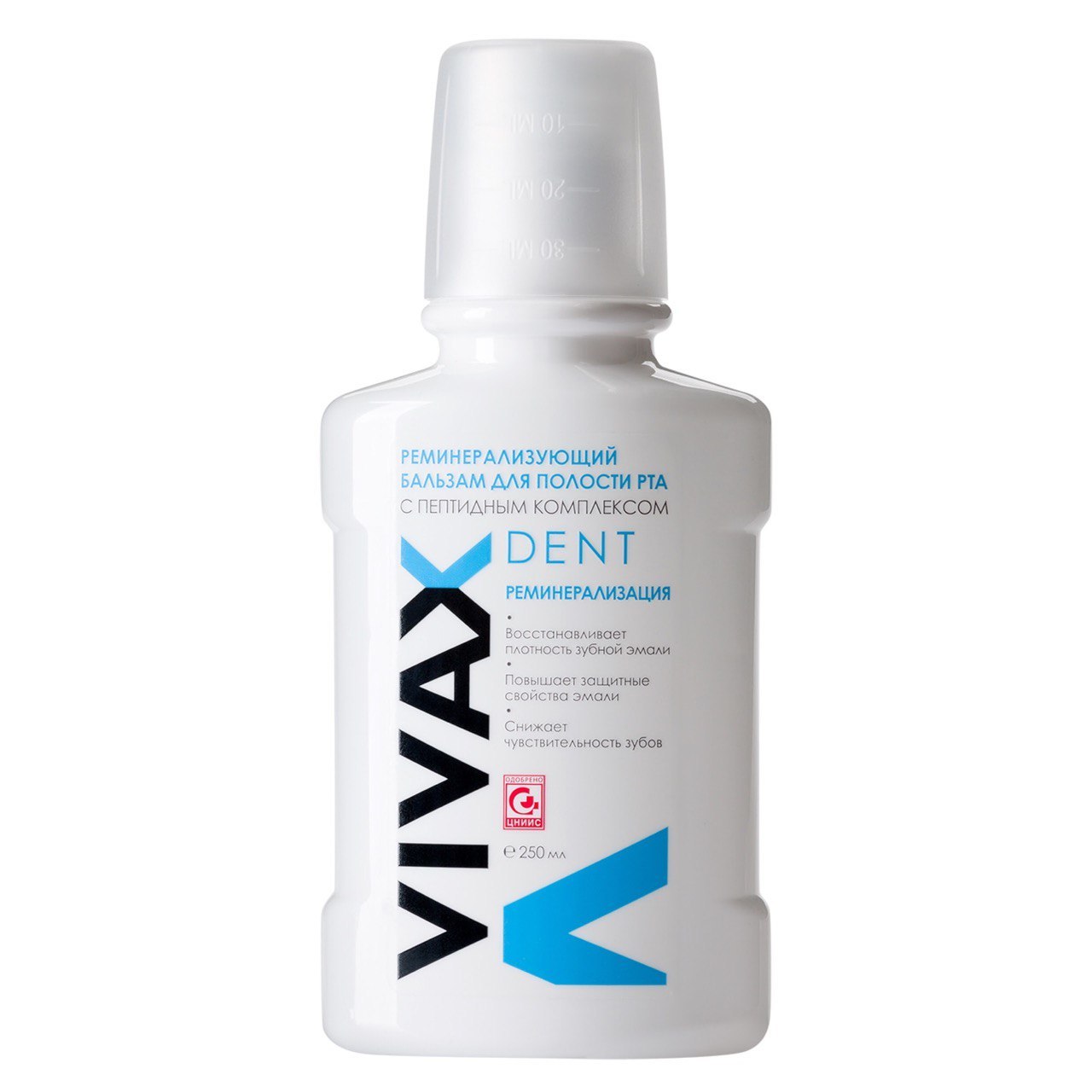 VIVAX DENT реминерализующий бальзам для полости рта с пептидами