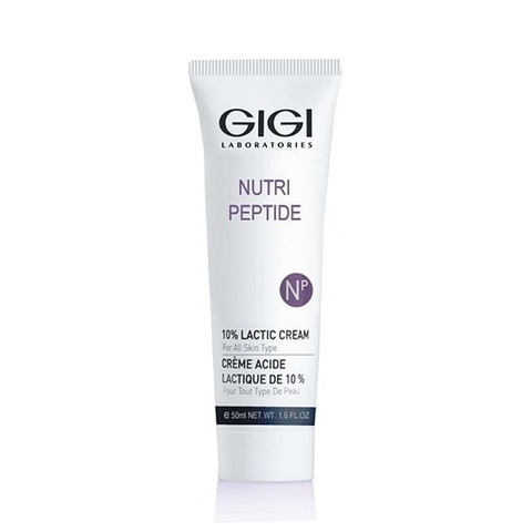 Крем GIGI увлажняющий с молочной кислотой  - Nutri Peptide 10% Lactic Cream