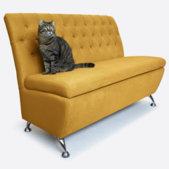 NEW! Диван прямой "Форма" Dream Yellow 120 см