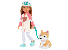 Glitter Girls Кукла Тави 35,5 см. с собакой . (GG51039)