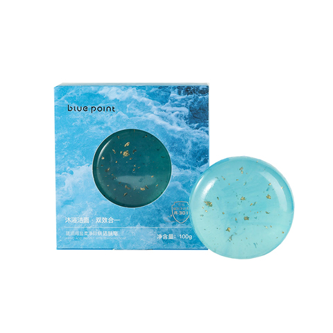 ( 1 PV) BLUE POINT Мягкое очищающее мыло от клещей с морской солью 100г