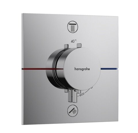 Hansgrohe 15572000 HG 15 572 000  ShowerSelect Comfort E Термостат для 2 потребителей, скрытый монтаж, хр