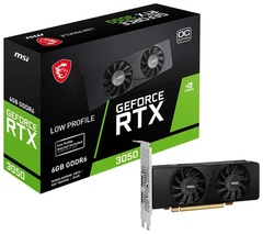 Видеокарта MSI RTX 3050 LP 6G OC 6 Гб