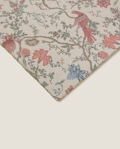 Плед 150х200 Frati Home Soft Bamboo Райская птица Beige бежевый