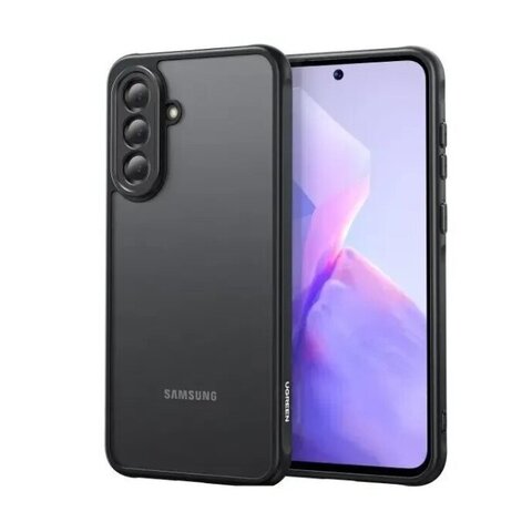 Защитный чехол  UGREEN CA206 (75461) Classy Matte Protective Case for Samsung Galaxy A36, черно-прозрачный