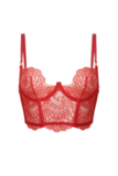 бюстье Opium red мягкая чашка красное