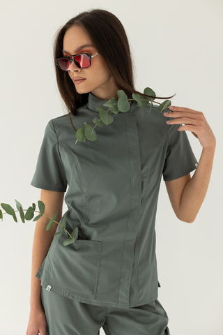 Блуза женская м222 liberty комфорт шалфей