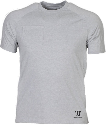 Футболка Warrior Pocket Tee M серая