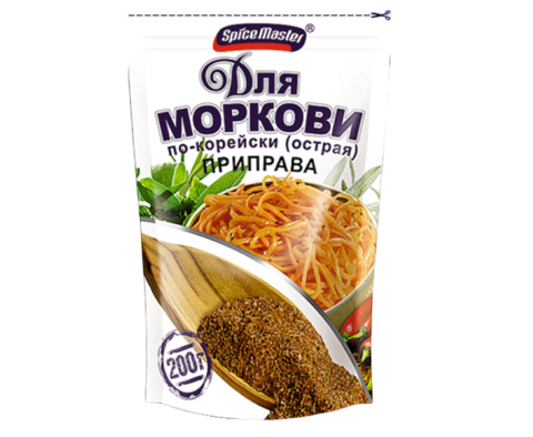 SpiceMaster Приправа морковь по-корейски (острая) 150гр