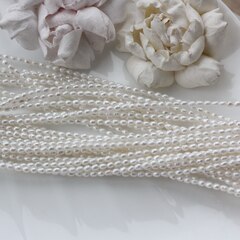 Жемчуг натуральный речной, рис, 2,8-3,8 мм, 1 нить, Ж015