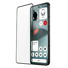 Защитное стекло для Nothing Phone 3, тонкие черные рамками и олеофобное покрытие, G-Rhino