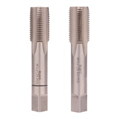 Метчик М14х1,25 (Комплект 2шт) DIN2181 HSS-G 6h 70мм a=9,0 Ruko 235140