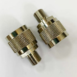 Переходник N-male - F-female - 2шт