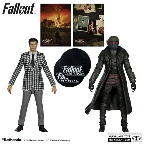 Набор фигурок Рейнджер и Бенни из игры Фоллаут Новый Вегас