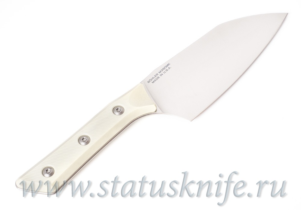Нож Microtech Kitchen Santoku G-10 3200-10IV Ivory
