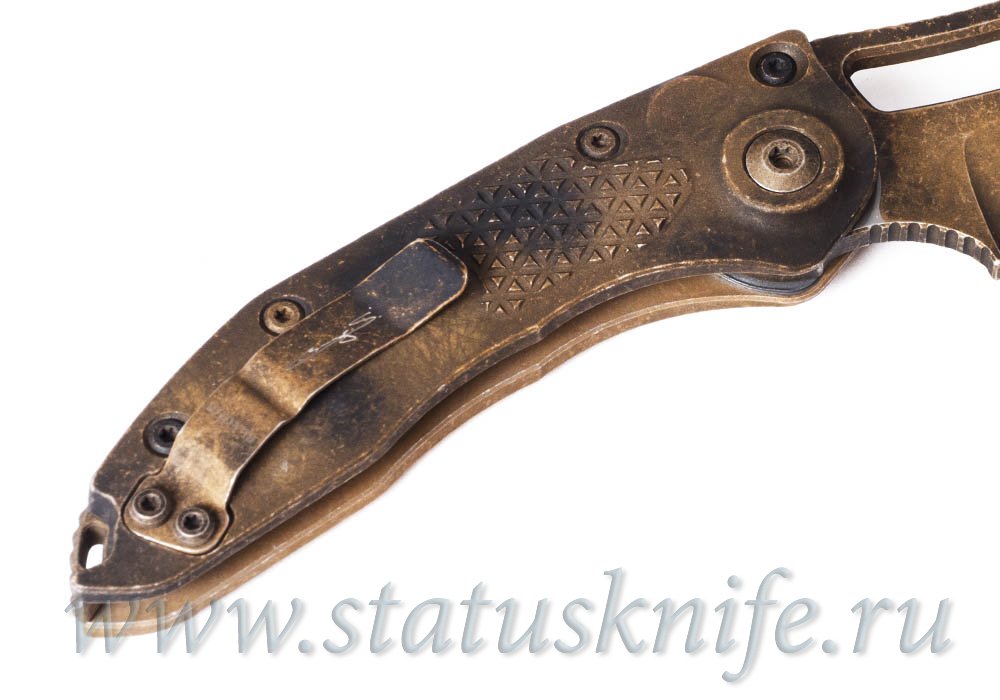 Нож Microtech Stitch Auto 169-3PLOBS Plague Outbreak Exclusive Serrated