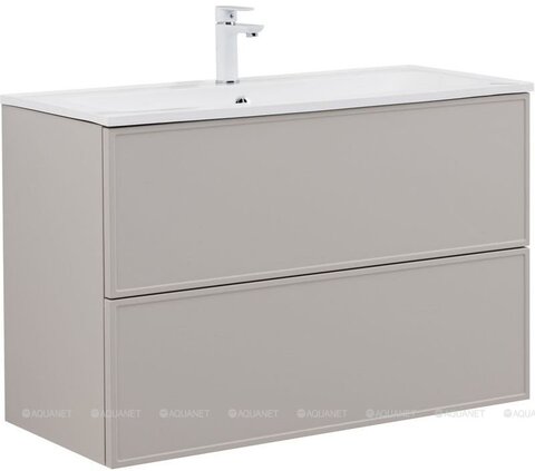 Aquanet 343969 Тумба Арт 100 цв.бежевый (343969)
