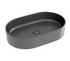 Ceramica Nova Element CN6048MDH Умывальник чаша накладная овальная, 60.8x38.5, цвет: темный антрацит матовый