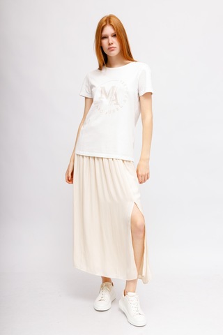 Marc Aurel Футболка со стразами из хлопка с эко-сертификацией BCI