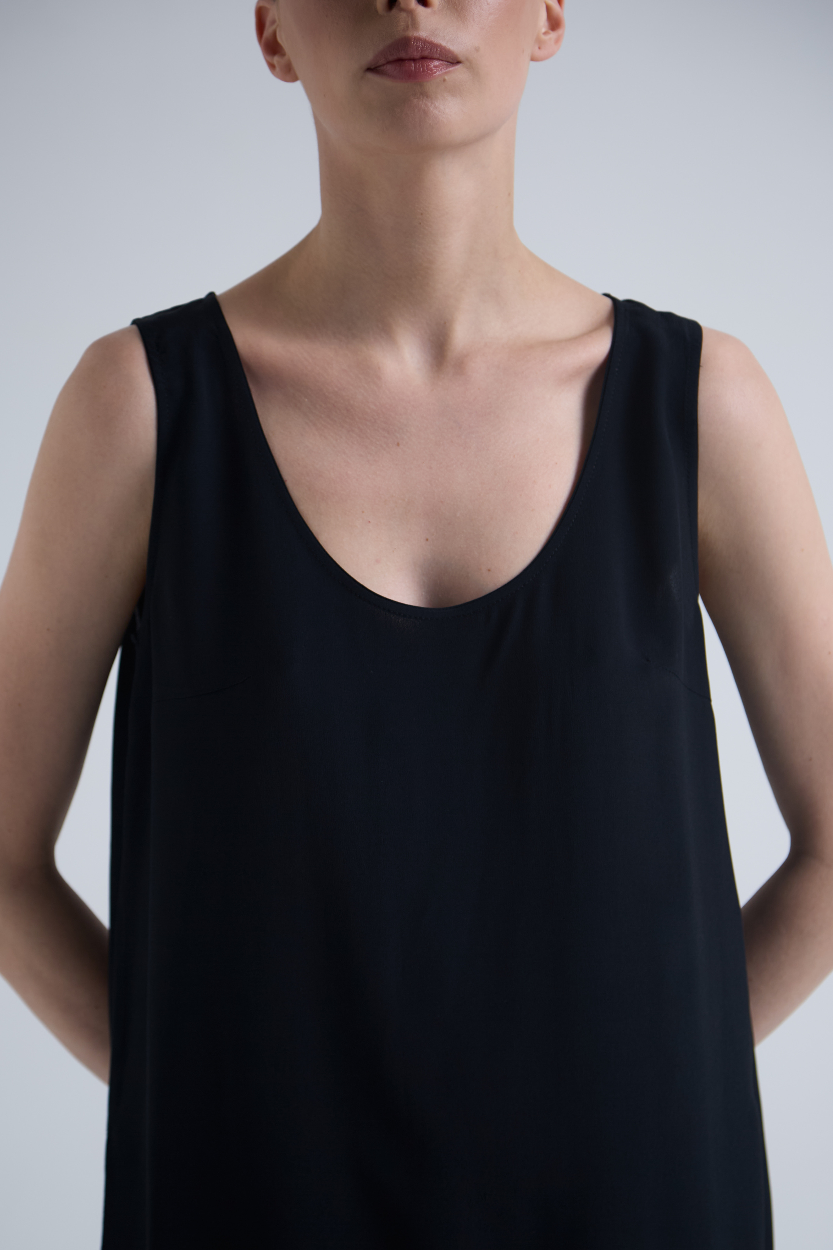 Топ Light из шелка и ацетата