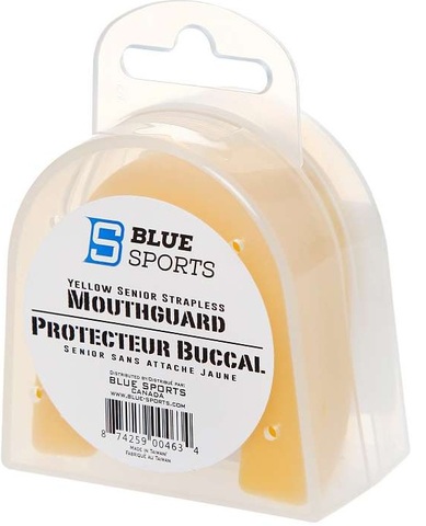 Капа BlueSports STRAPLESS MOUTHGUARD SENIOR ORANGE