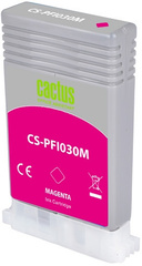 Картридж струйный Cactus CS-PFI030M PFI-030M пурпурный (55мл) для Canon imagePROGRAF TA-20/30