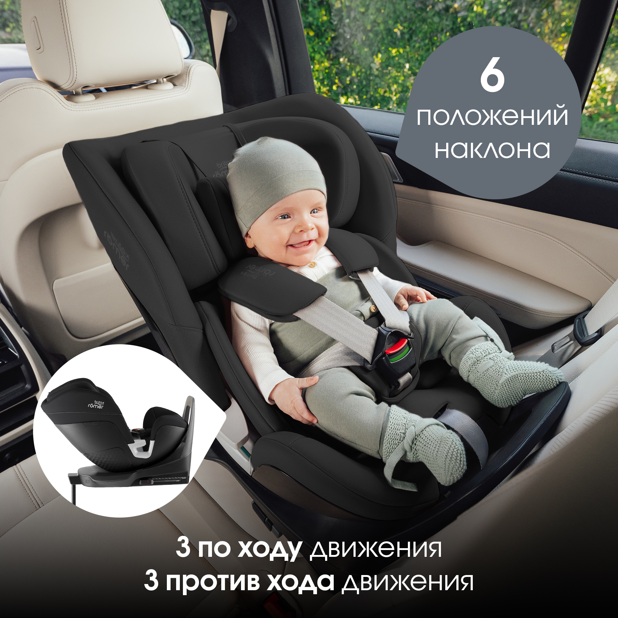 Britax Roemer SWIVEL, Space Black