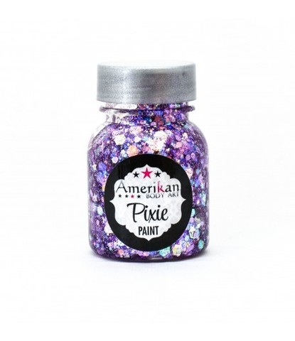 Гель блестки Pixie лиловые Purple Rain 30 мл