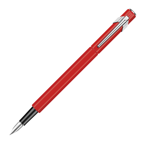 Ручка перьевая Caran d'Ache 849 Office Classic Seasons Greetings Red, EF (842.57)