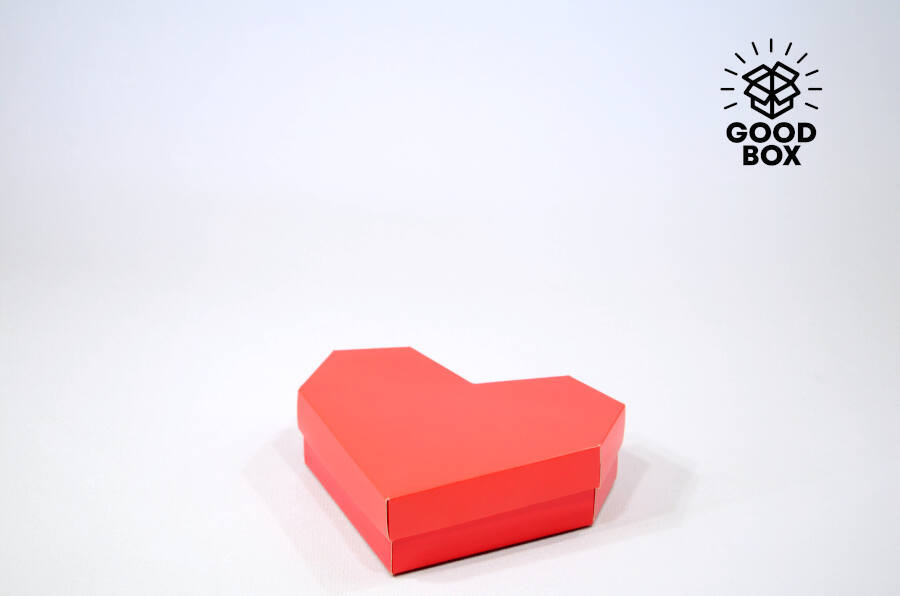Подарочная коробка в форме сердца купить в Казахстане
