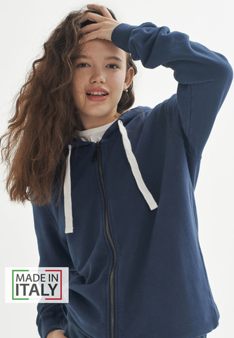 Худи Bowery NYC однотонное Mood Indigo