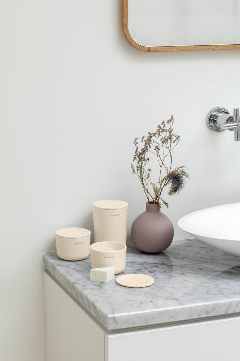 Емкость с крышкой ReNew (3 шт.), Бежевый, арт. 223501 - фото 2