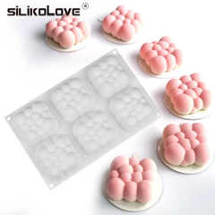 Форма для муссовых пирожных  «Пузыри мини», 6 ячеек