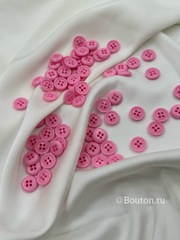 Пуговицы на прокол розовые