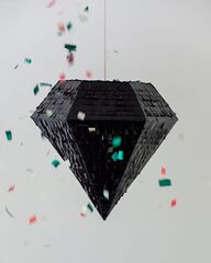 Пиньята "Ромб" (чёрный)