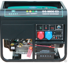 Генератор GESHT GG8800E3 бензиновый