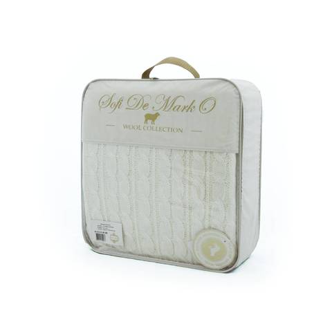 Плед 160х220 Sofi De MarkO Джовани молоко