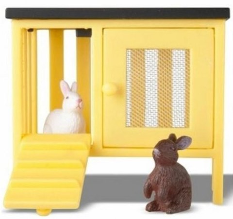 Животные для домика Lundby Смоланд.Кролики и домик 60805600
