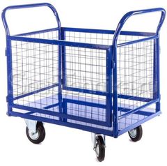 Тележка платформенная с сетчатыми бортами ТПЛБ_7