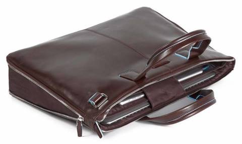 Сумка для ноутбука Piquadro Blue Square, красный, кожа натуральная (CA4021B2/R)