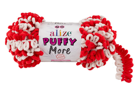 Пряжа Alize Puffy More цвет 6286