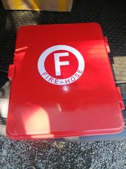 Ящик пожарный морской 59 х 47 х 17 см - стеклопластик