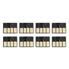 Чипы для перезаправляемых картриджей (ПЗК/ДЗК) HP DesignJet Z2100, Z5200 (HP 70), 8 шт.