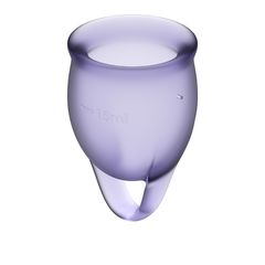 Набор фиолетовых менструальных чаш Feel confident Menstrual Cup - 