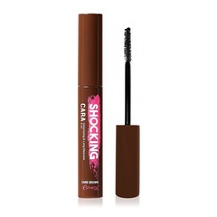 Тушь для ресниц ESTHETIC HOUSE Shocking Cara Volumizing&Long Mascara Dark Brown КОРИЧНЕВАЯ 8 мл