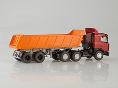 MAZ-6422 with semitrailer-tipper MAZ-9506-20 1:43 Start Scale Models (SSM)