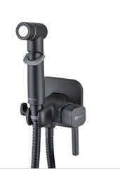 Смеситель с гигиеническим душем встраиваемый Lemark Solo - LM7165BL